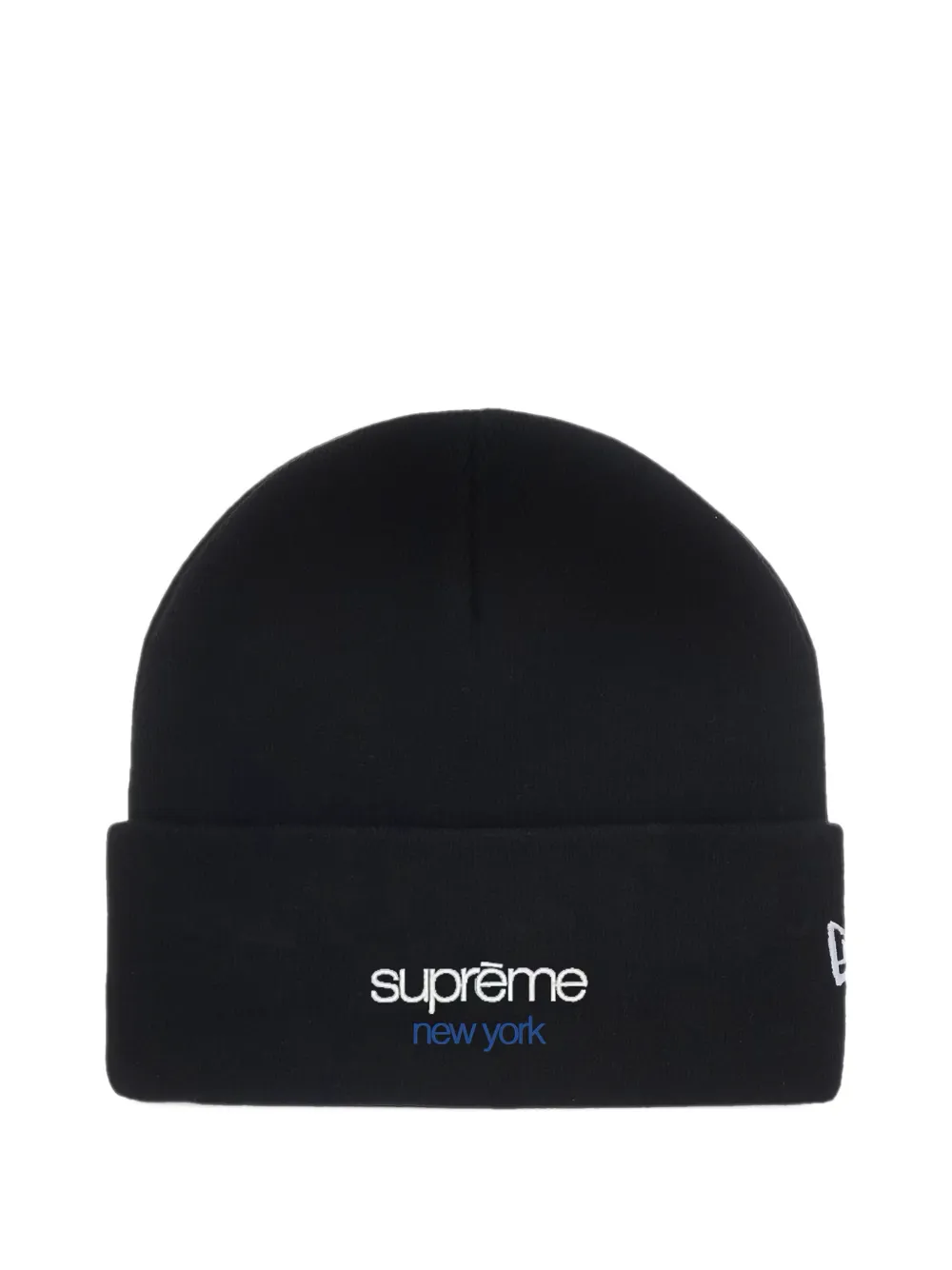 Supreme New Era New York beanie hat - Nero