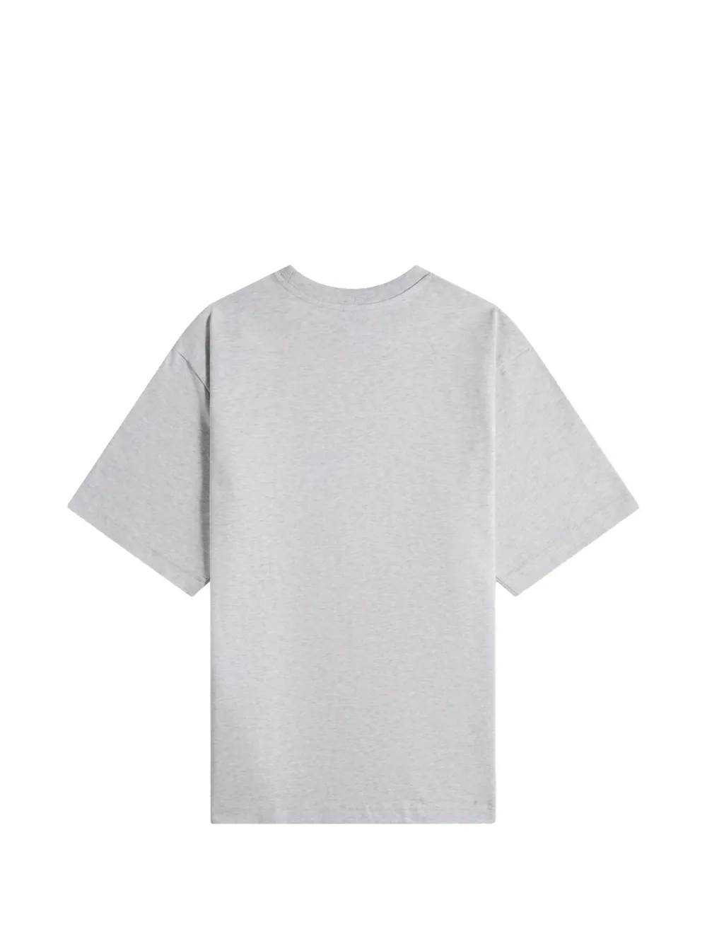 Casablanca PVC patch oversized T-shirt Grijs