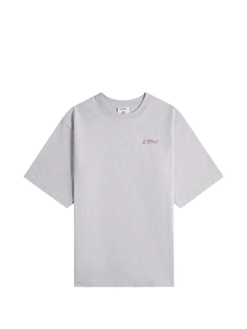 Casablanca PVC patch oversized T-shirt