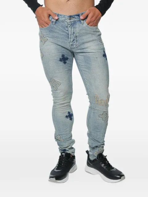 Ksubi Van Winkle Astral Paise embroidered jeans