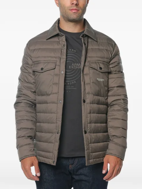 Armani Exchange quilted down jacket