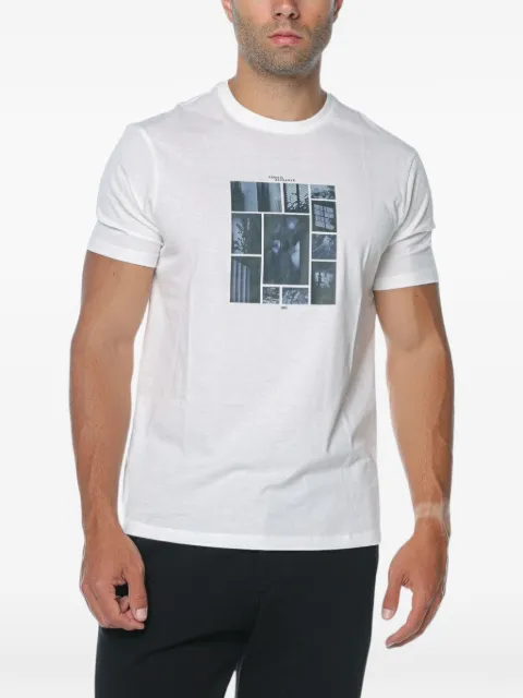 Armani Exchange graphic-print cotton T-shirt