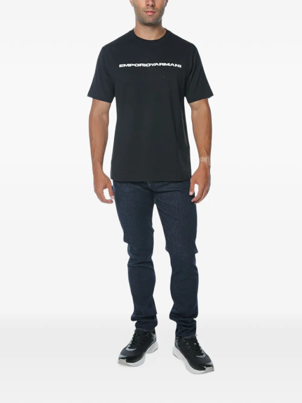 Emporio Armani Jeans met vijf zakken Blauw