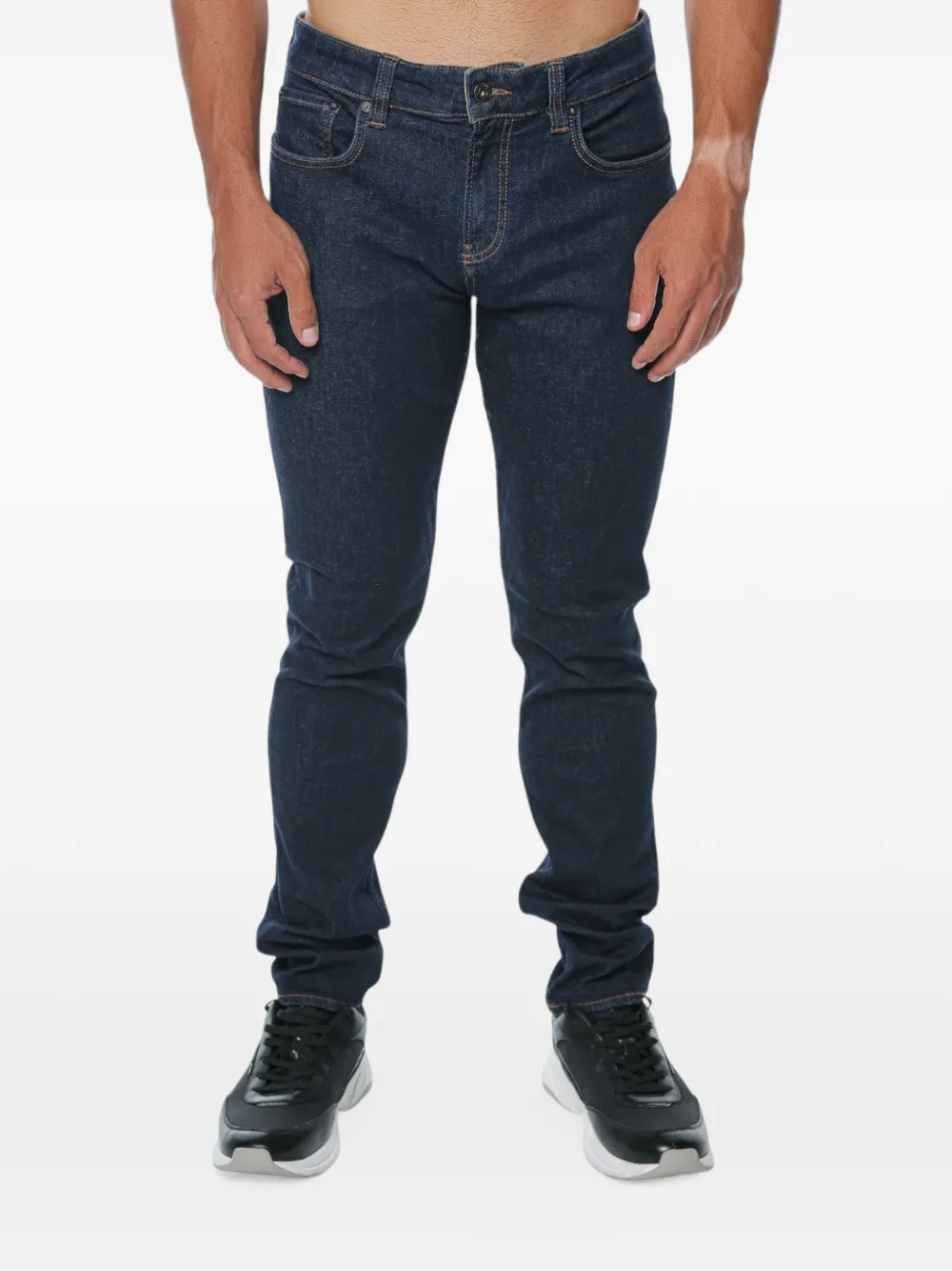 Emporio Armani five-pocket jeans - Blau