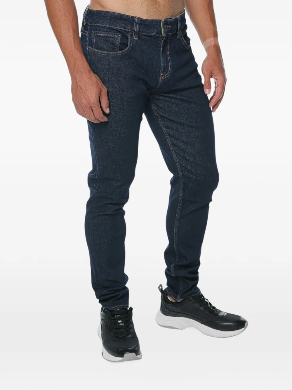 Emporio Armani Jeans met vijf zakken Blauw