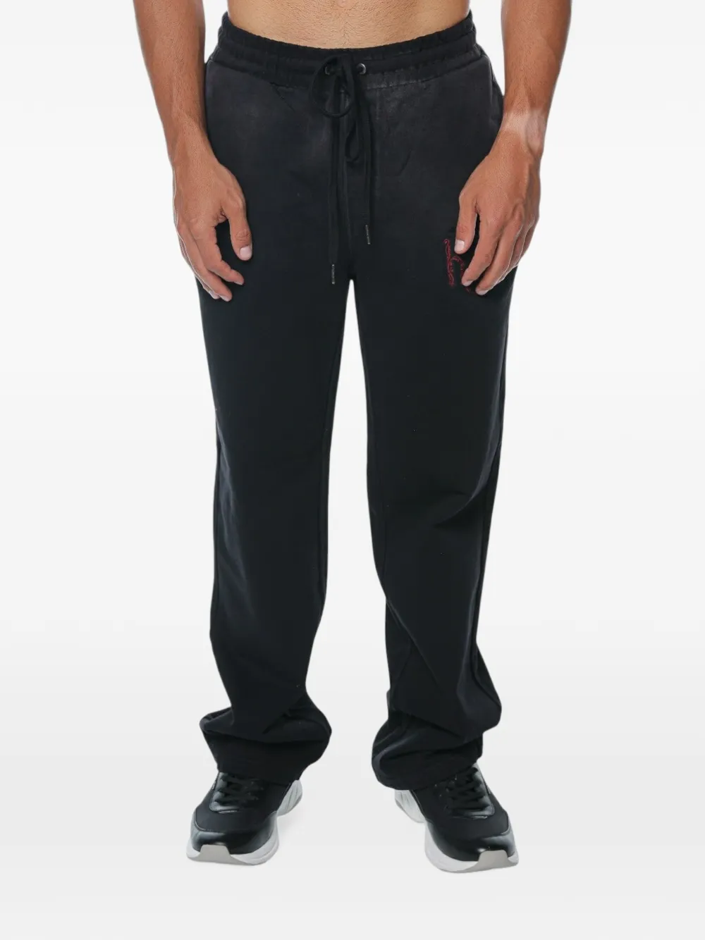 Ksubi Paise logo-embroidered track pants - Gris Ksubi Paise logo-embroidered track pants - Gris