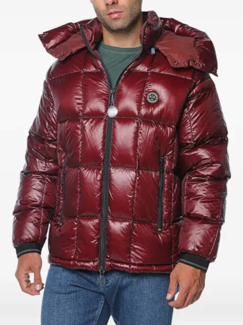 Armani Exchange hooded puffer jacket