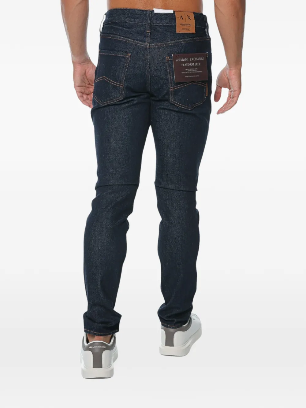 Armani Exchange Skinny jeans Blauw