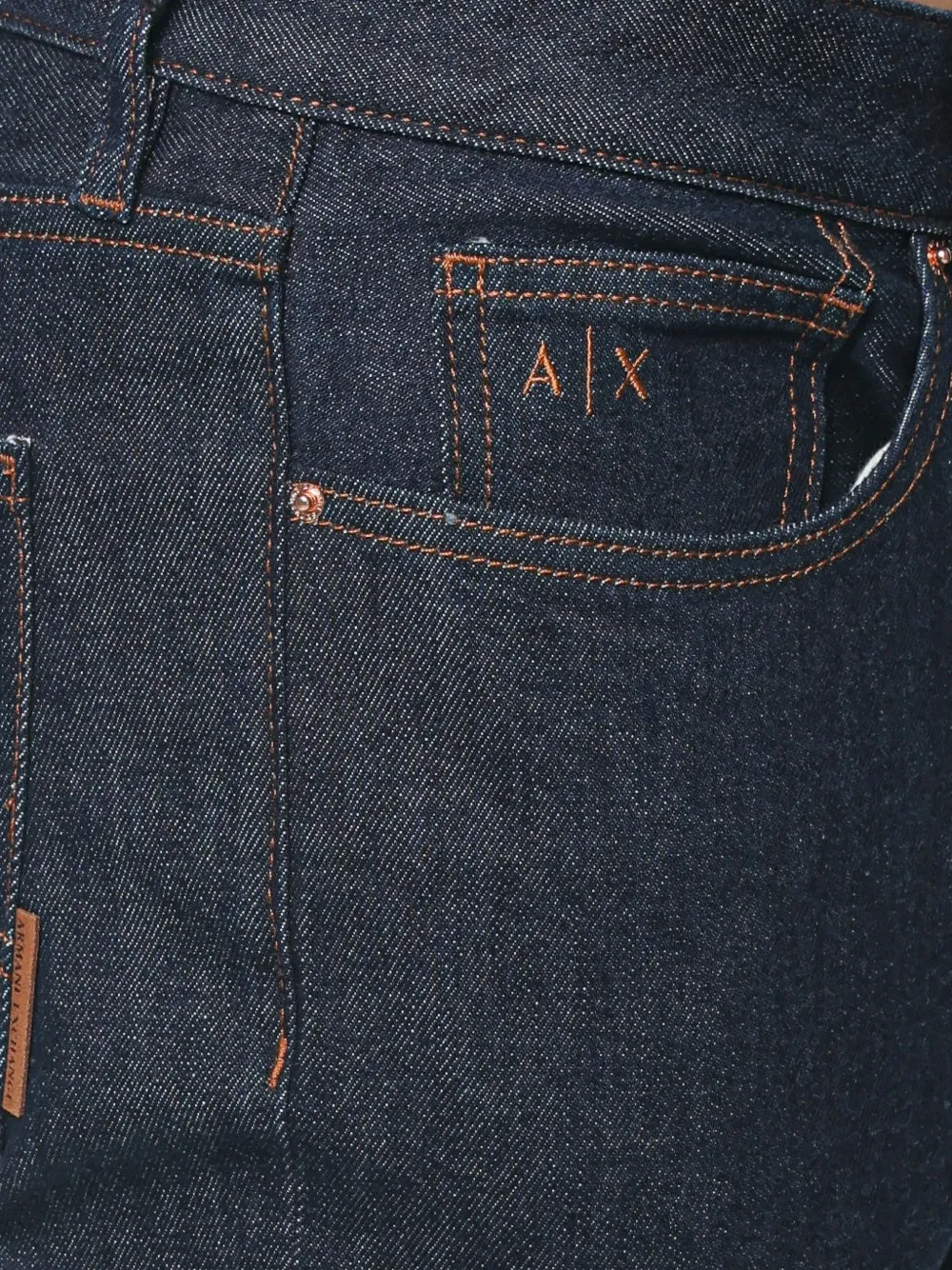 Armani Exchange Skinny jeans Blauw