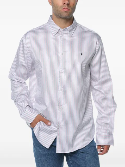 Trussardi striped button-down shirt