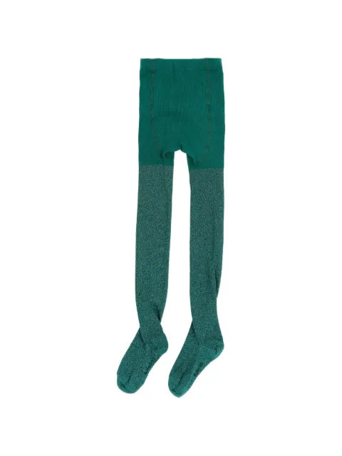 Molo glitter-effect ribbed-knit tights