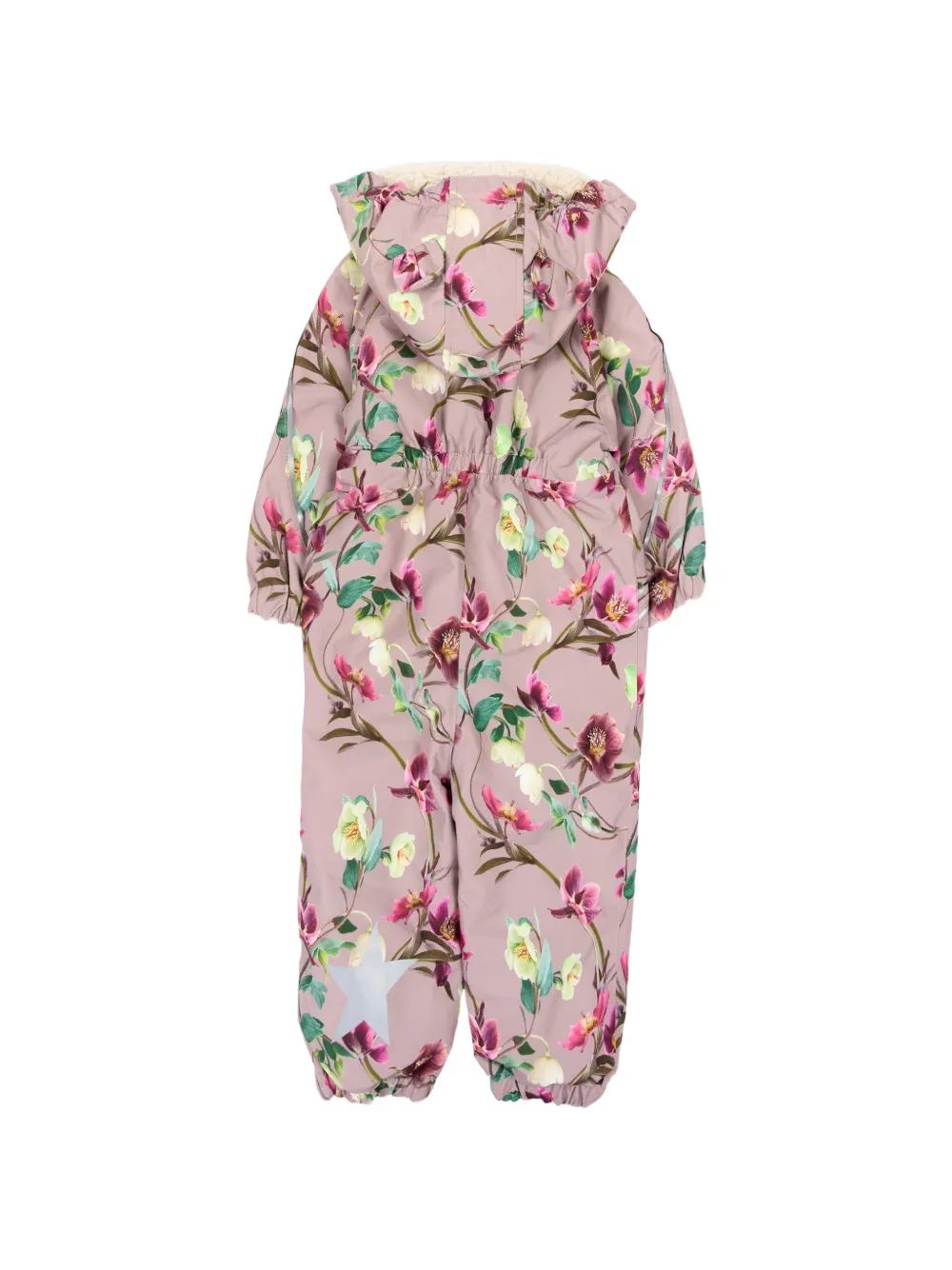 Molo Hyde floral-print snowsuit Roze