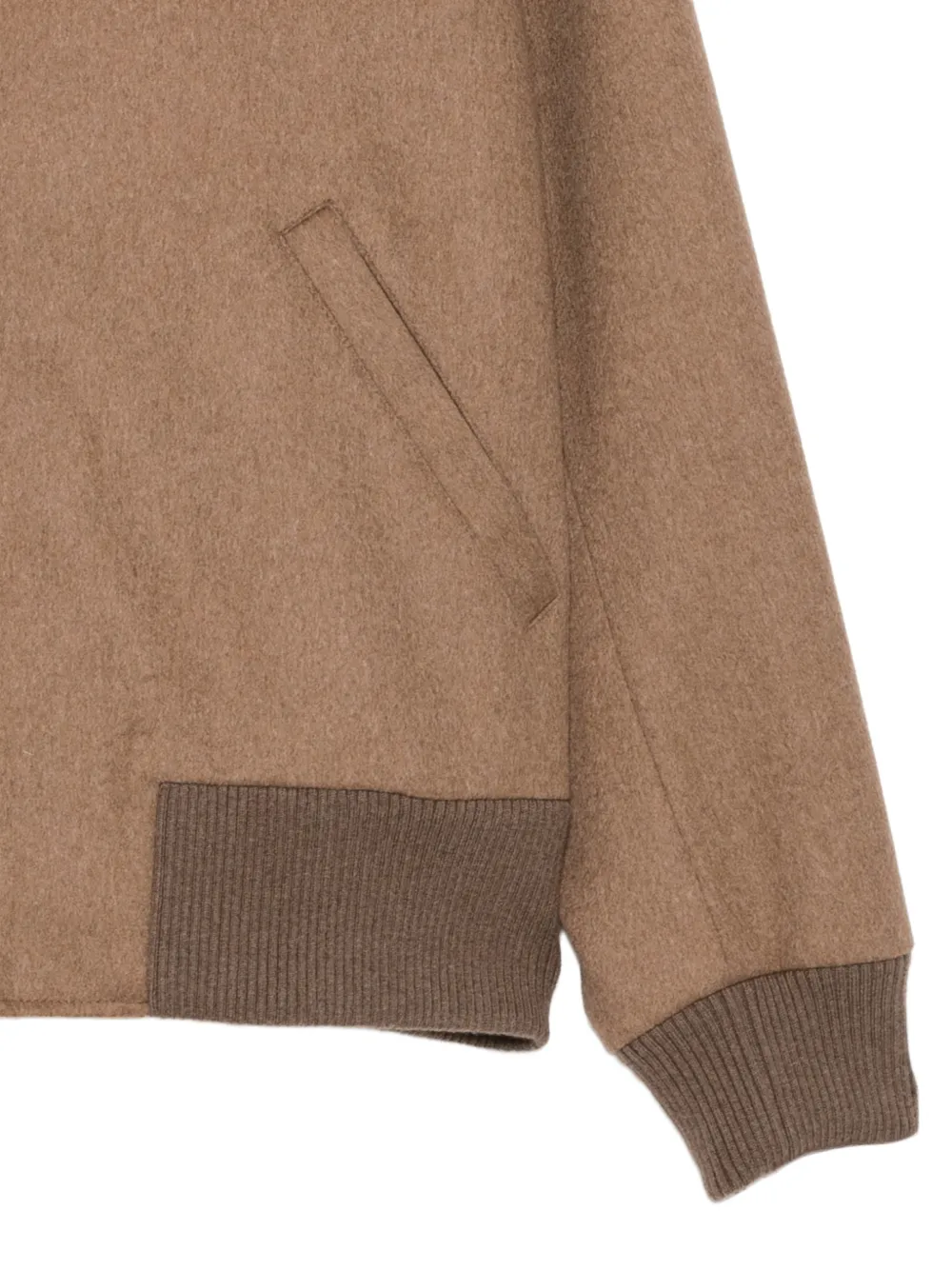 Lardini zip-up bomber jacket Bruin