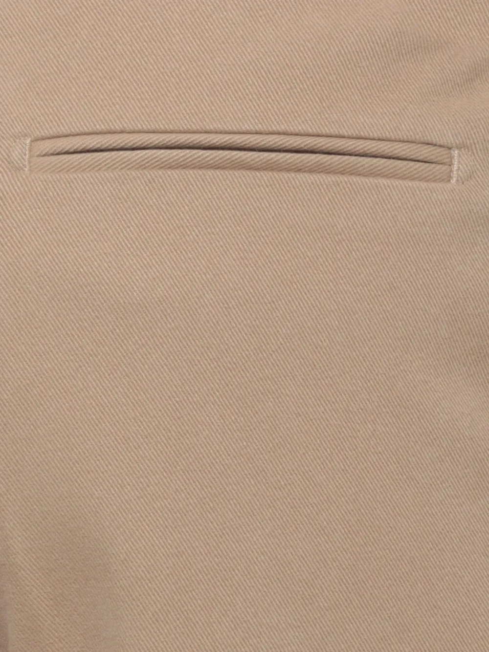 DEVORE pleated turn-up trousers Beige