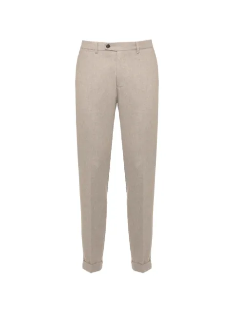 DEVORE turn-up cuff trousers