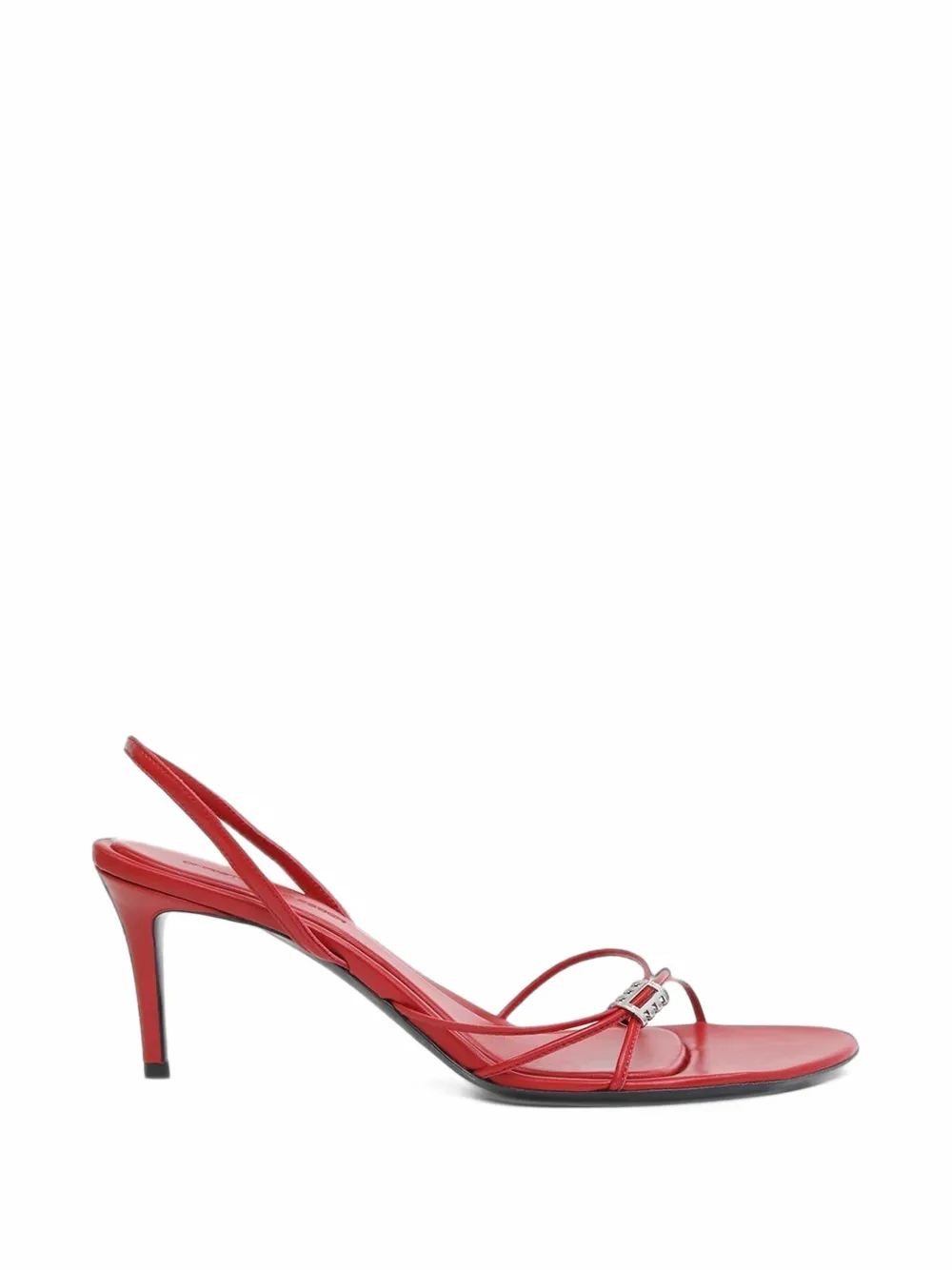 Christopher Esber Giro metal-ring sandals - Red