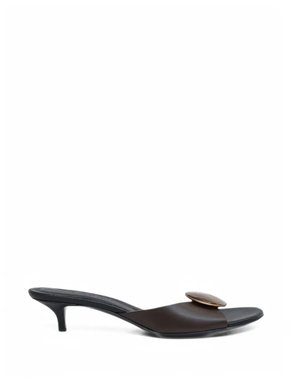 Christopher Esber Aura Quartz leather mules - Brown