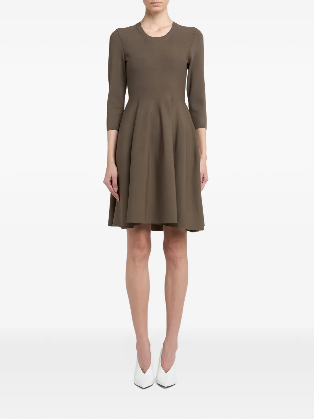 Stella McCartney A-line mini dress Bruin