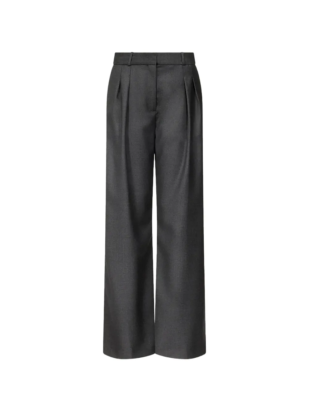 LouLou de Saison Sbiru straight plooibroek Grijs