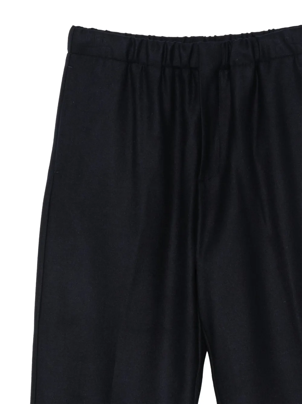 Lardini elasticated-waistband tapered trousers Blauw