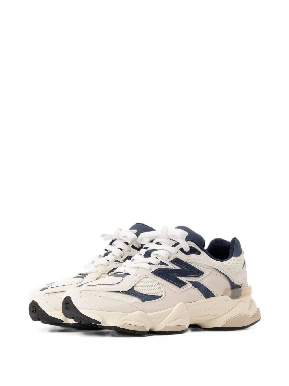 New Balance Kids 9060 "NB Navy/Linen - Wide" sneakers - Toni neutri