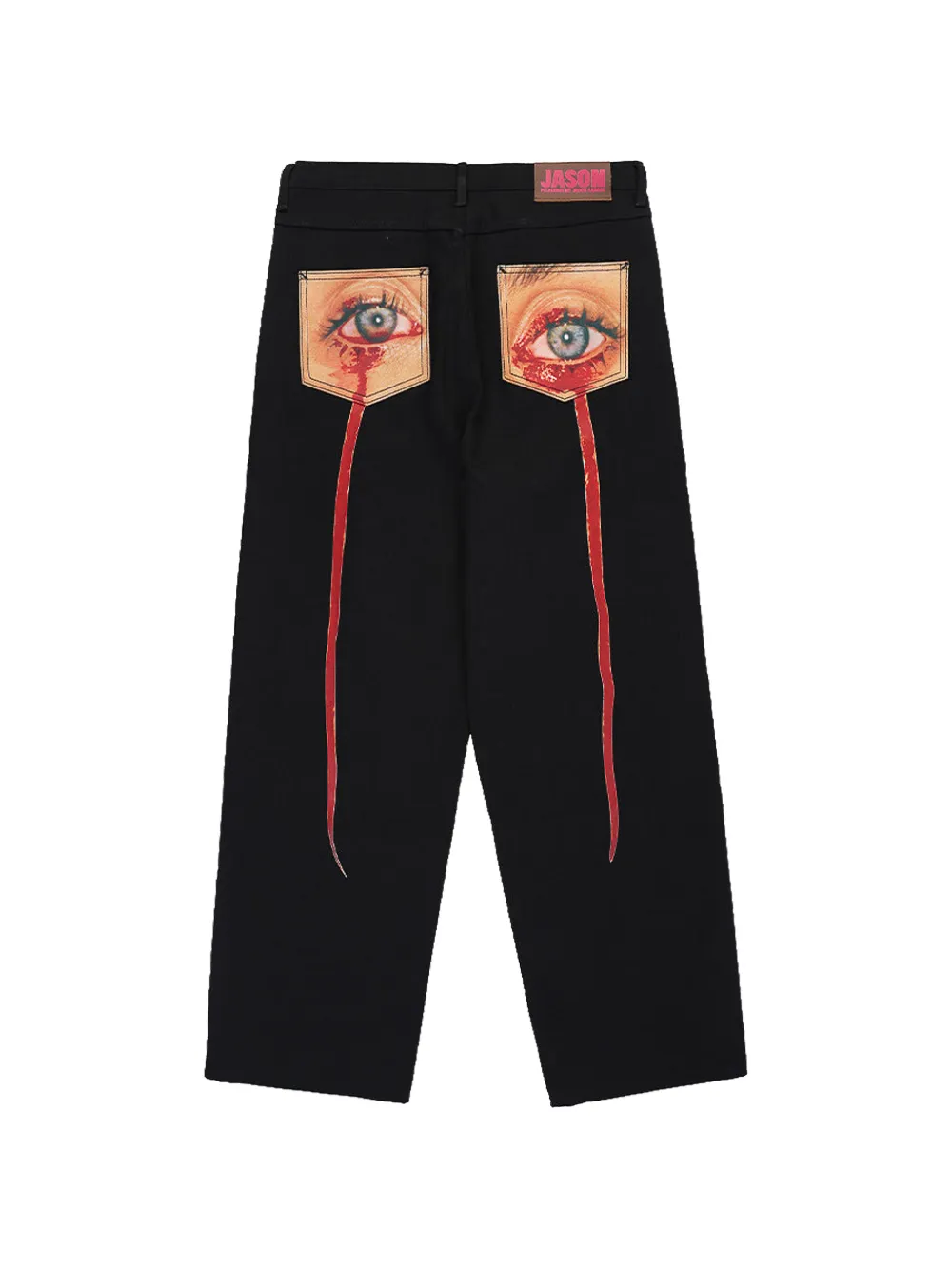 Pleasures Jason Landis tear formula jeans Zwart