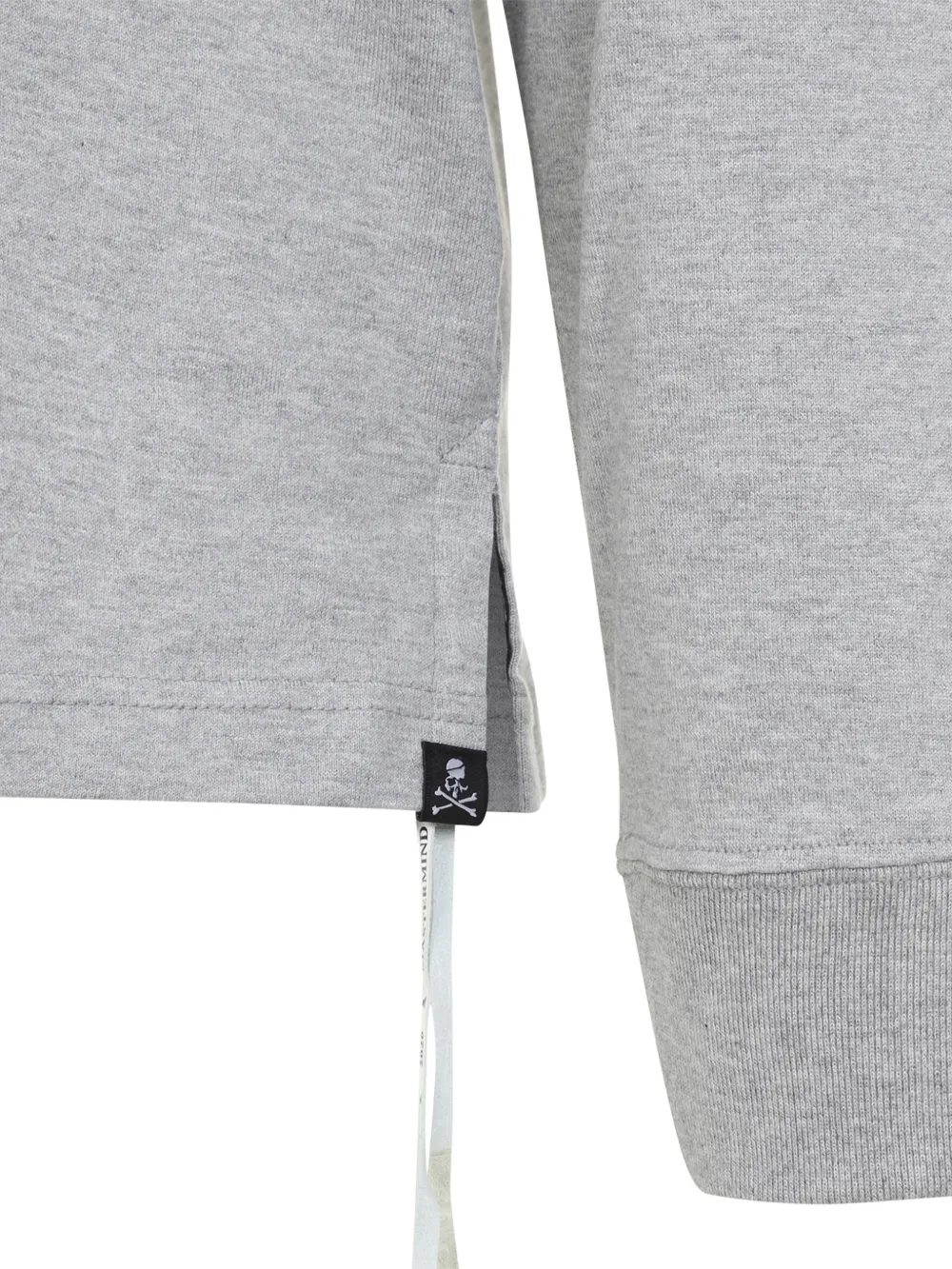 Mastermind World Sweater met logo-print en doodskop-print Grijs