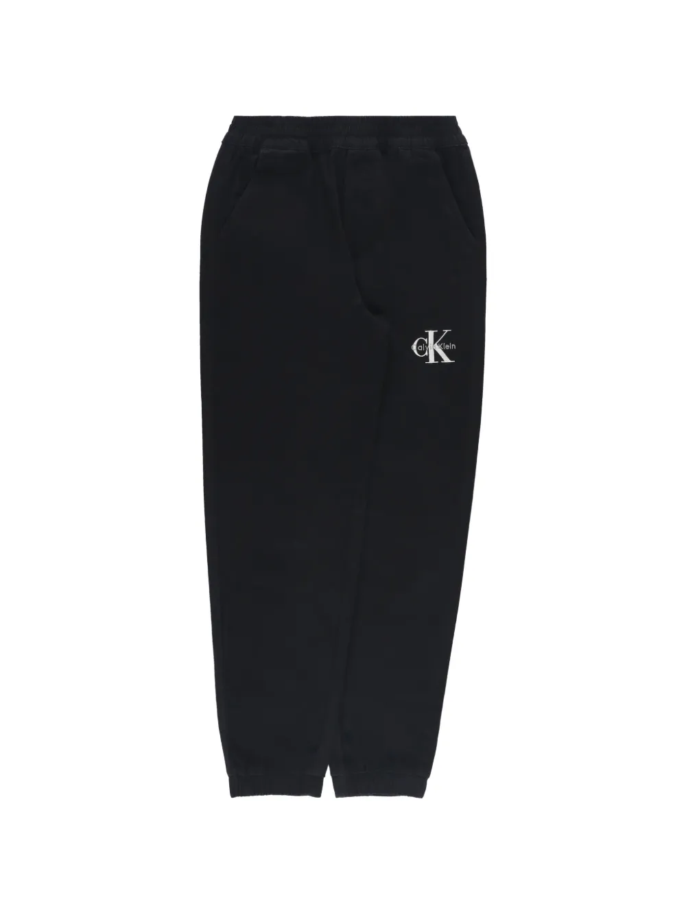 Calvin Klein Kids Pantaloni sportivi con vita elasticizzata - Nero