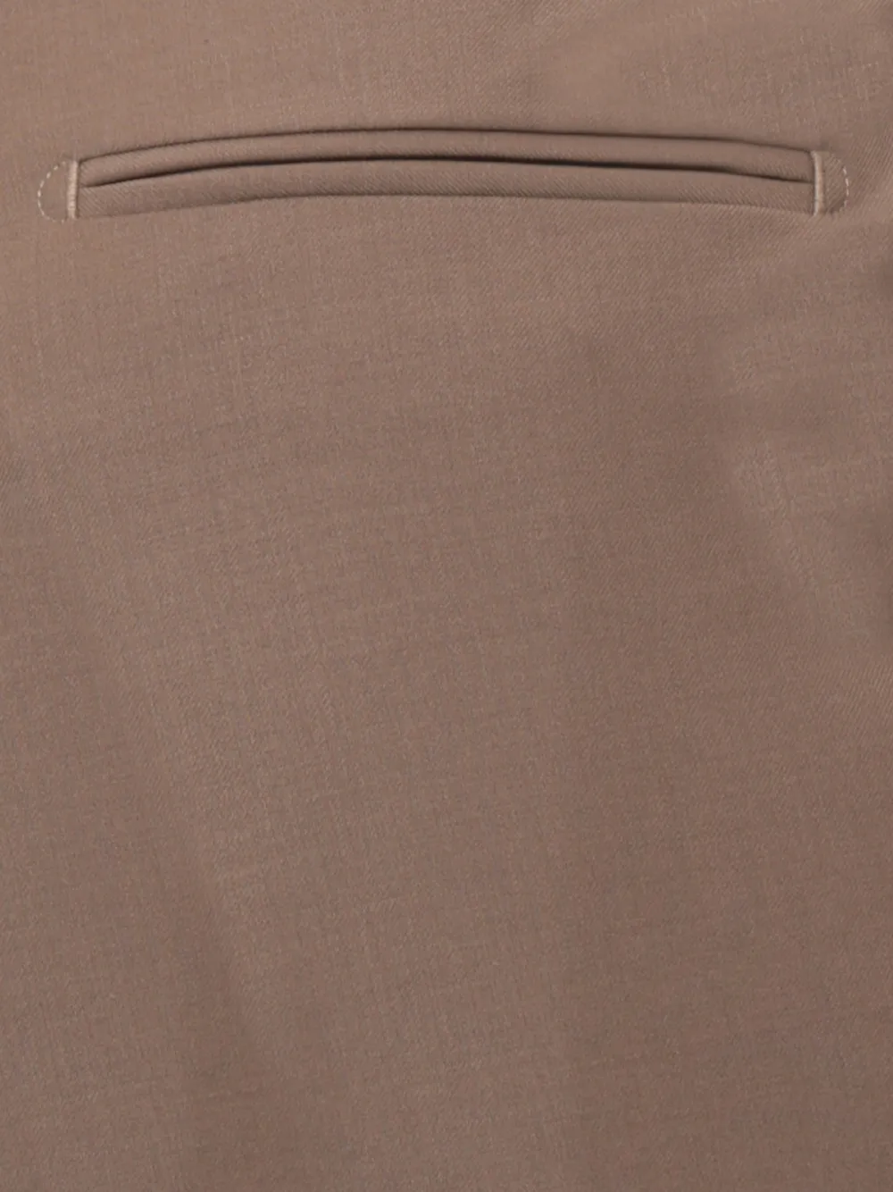 DEVORE Broek met geplooid detail Bruin