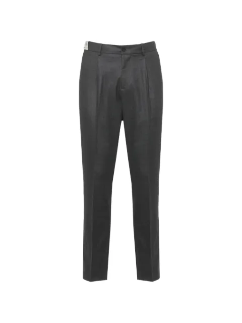 DEVORE pleated-detail elasticated-waist trousers