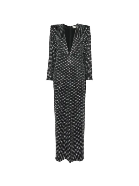 Rixo robe longue Amalia à ornements