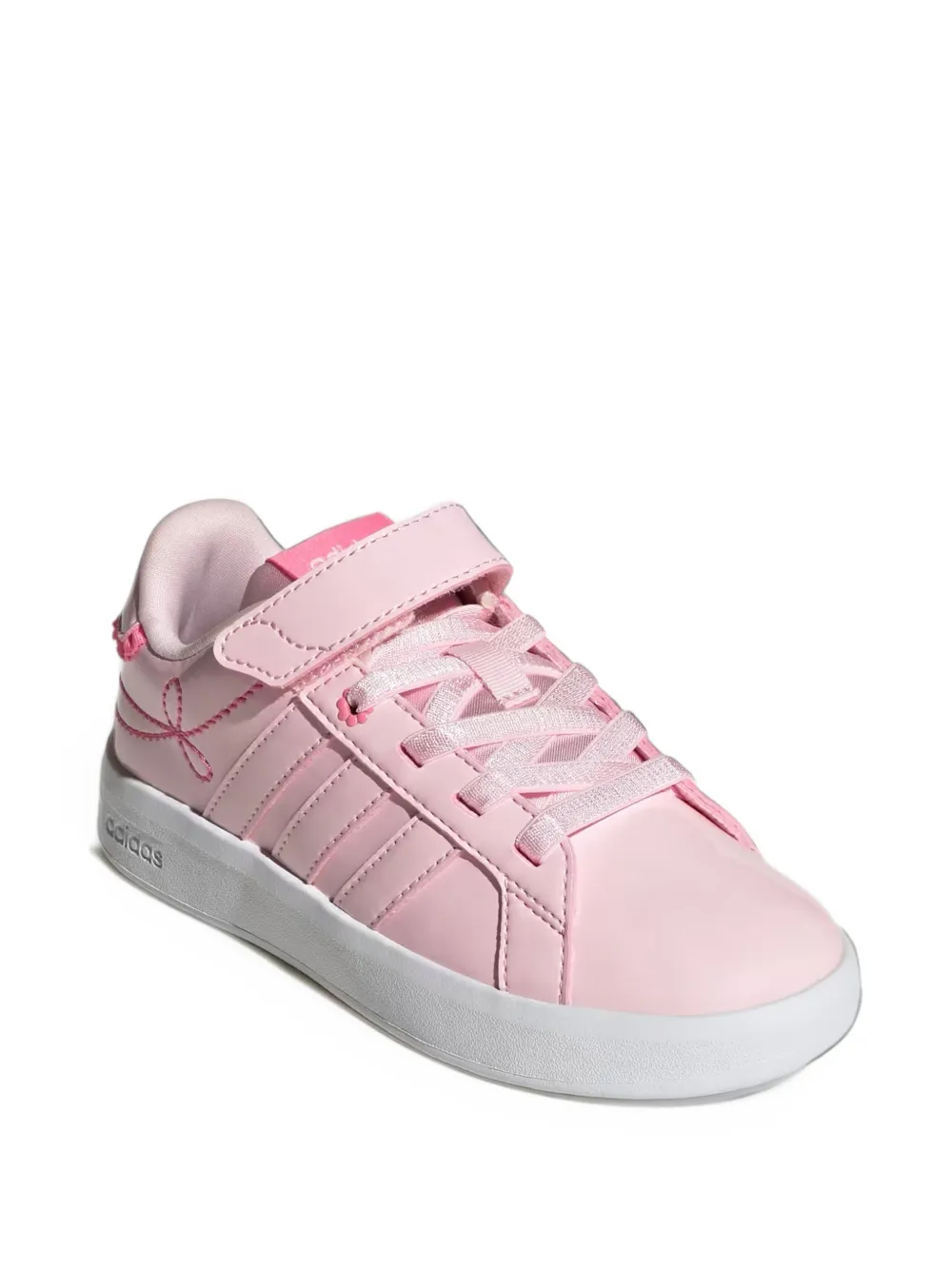 adidas Kids Grand Court 3.0 bow-detail sneakers - Rosa