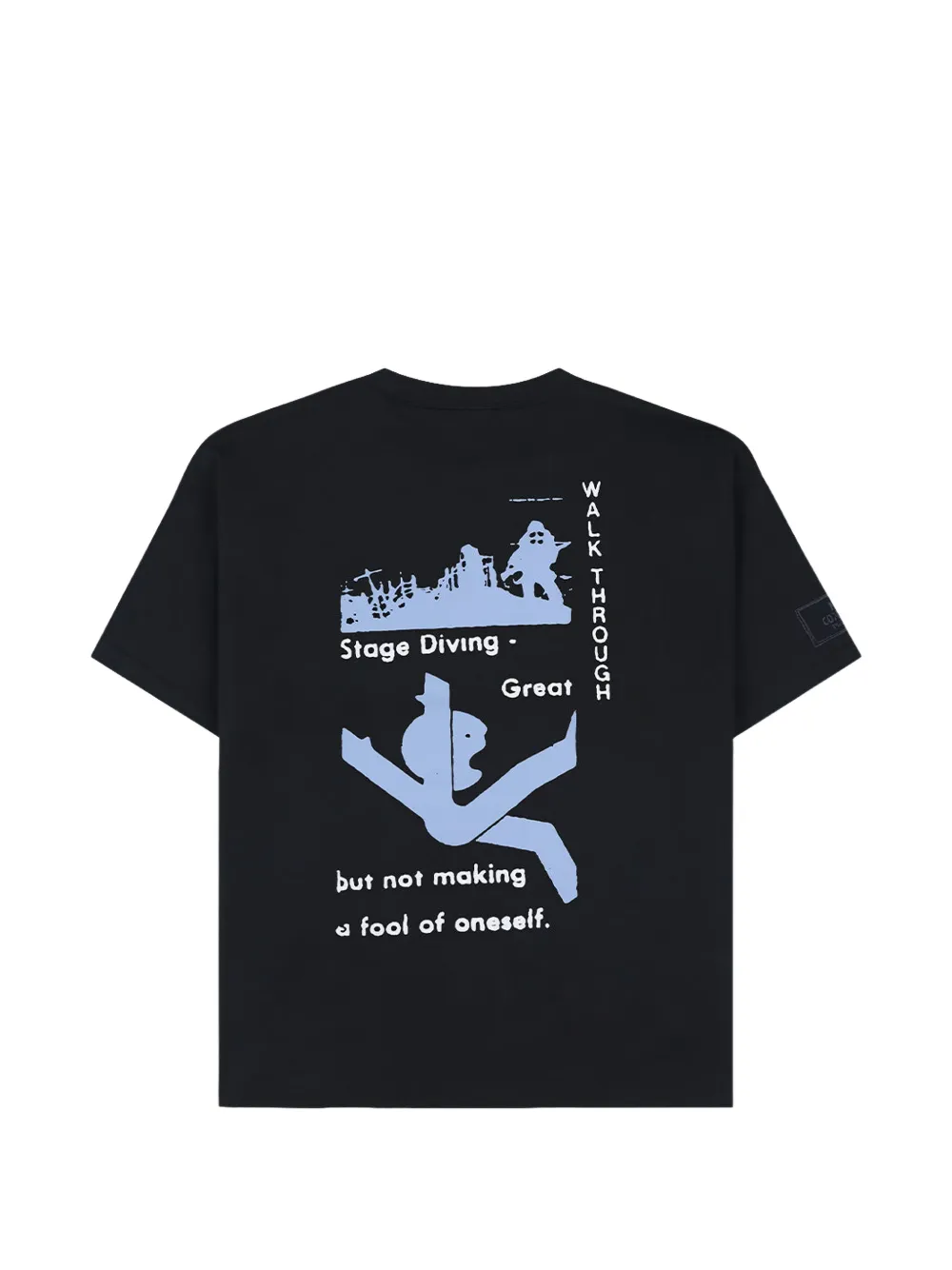 Pleasures Stage Dive T-shirt Zwart
