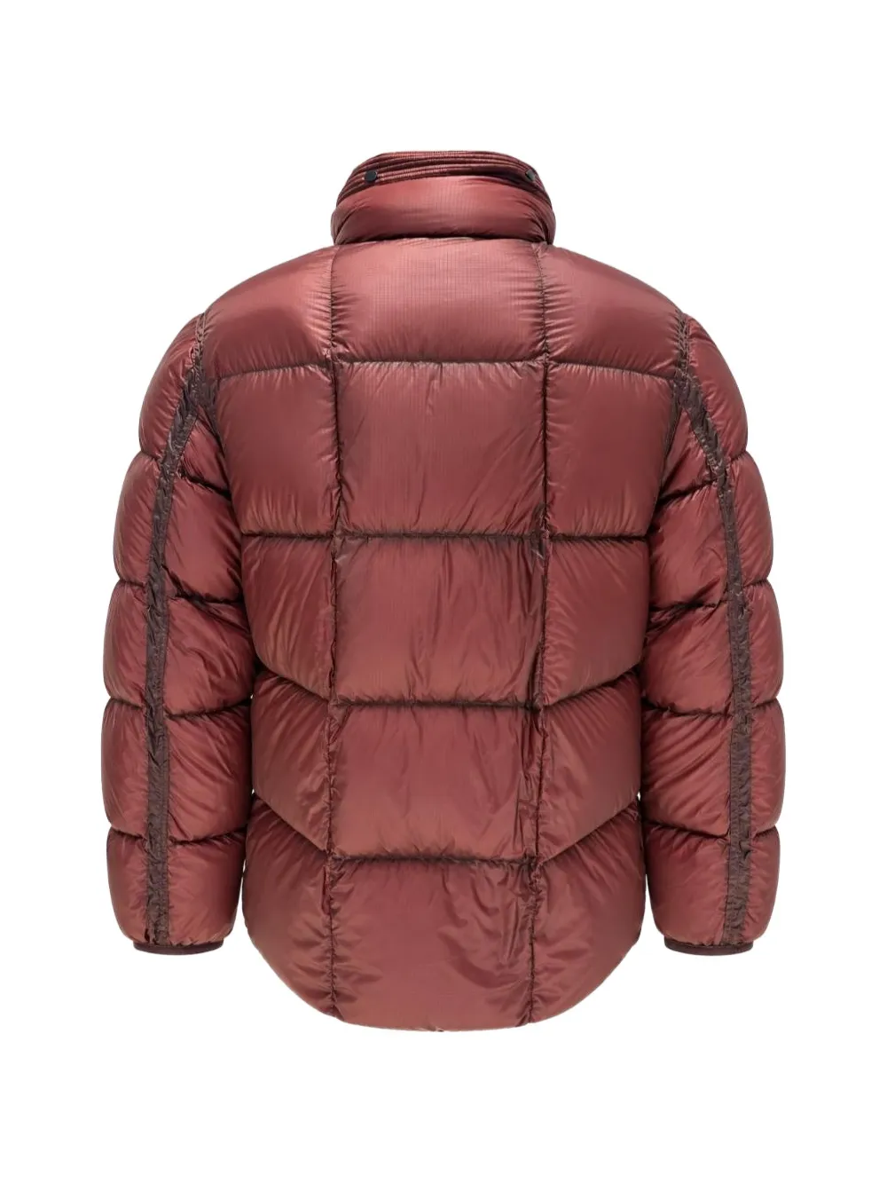 C.P. Company D.D. Shell Lens donsjack met capuchon Rood