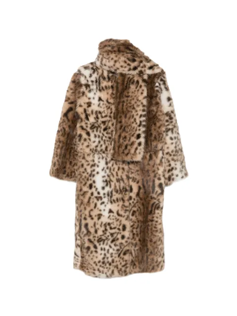 La Piscine leopard-print coat