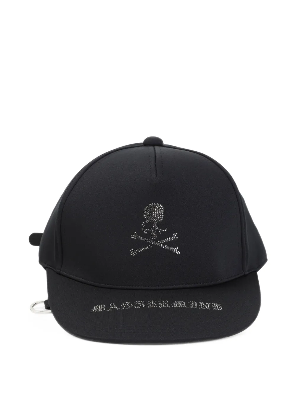 Mastermind Japan crystal-embellished skull baseball cap - Noir Mastermind Japan crystal-embellished skull baseball cap - Noir