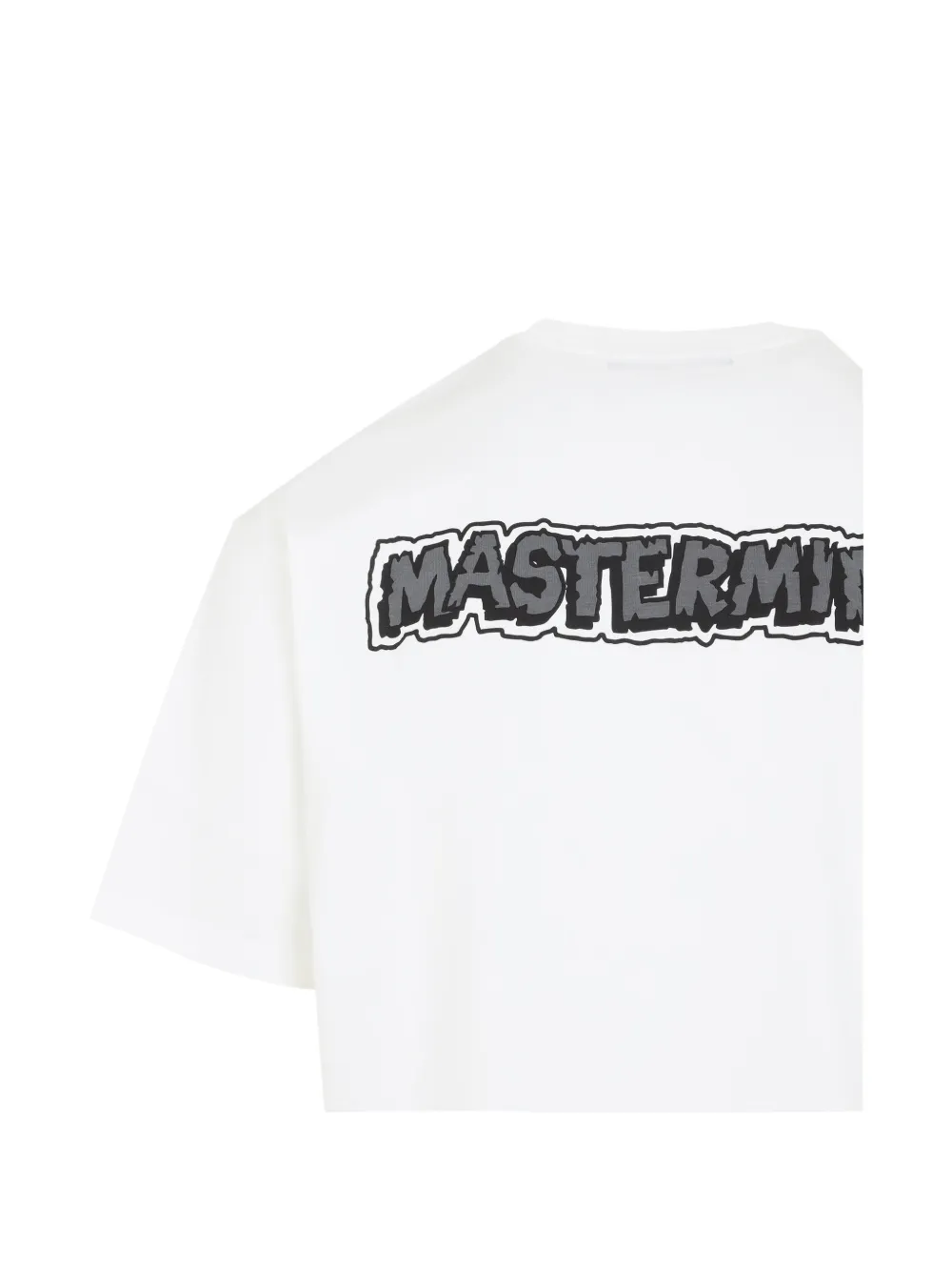 Mastermind Japan skull-print T-shirt Wit