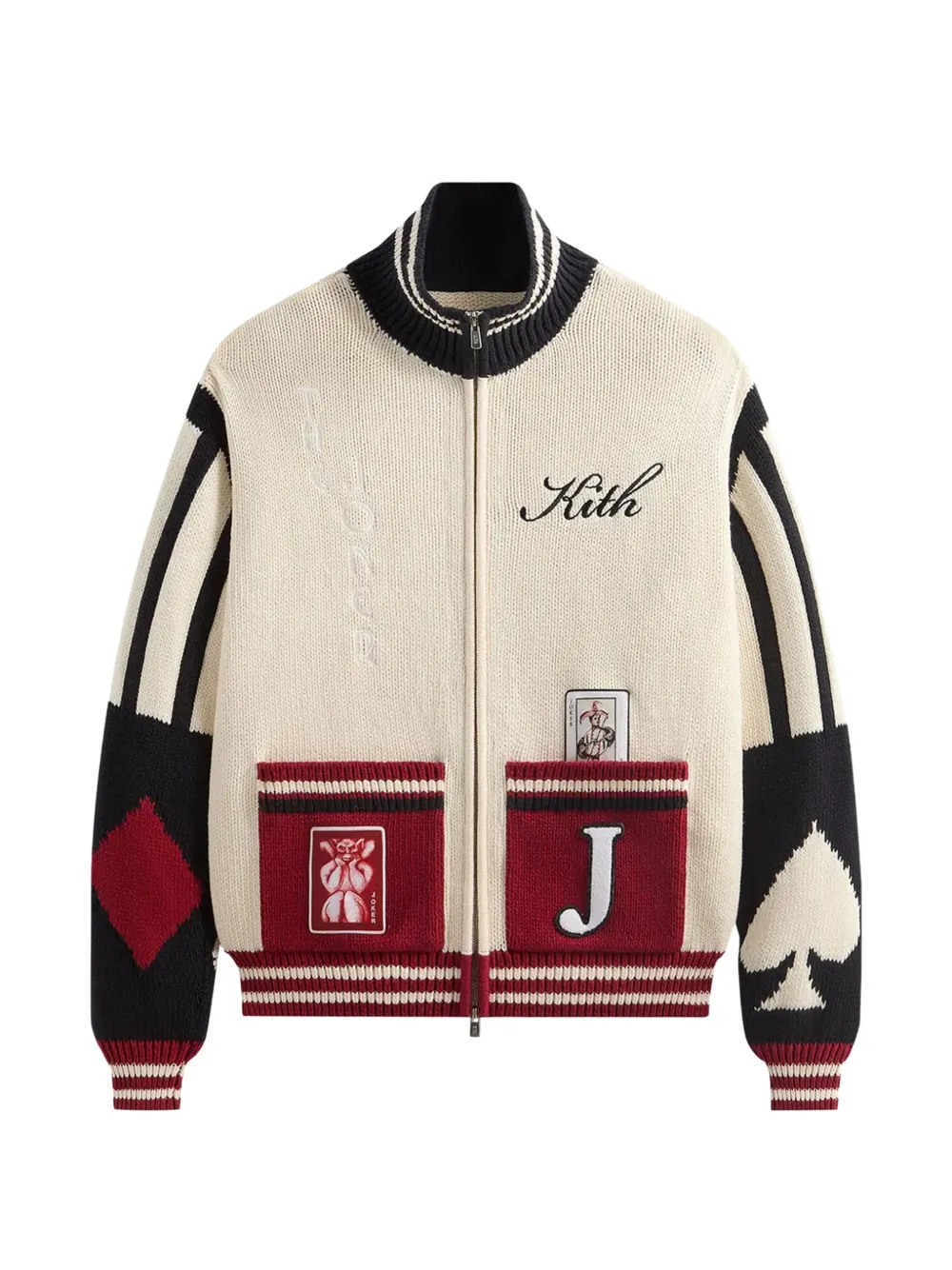 KITH x Batman Joker Wyona cardigan - Neutrals