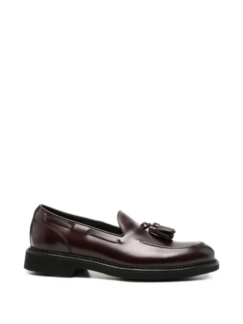 Canali tassel leather loafers