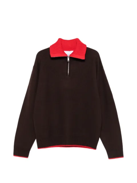Axel Arigato Trace quarter-zip wool sweater