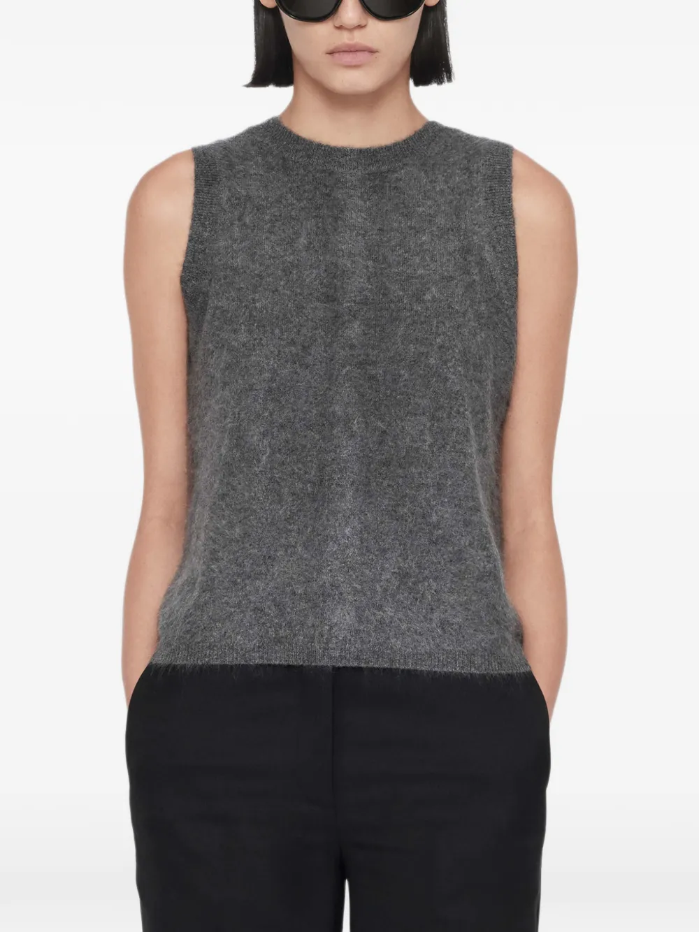 AllSaints Canotta Ada in cashmere - Grigio