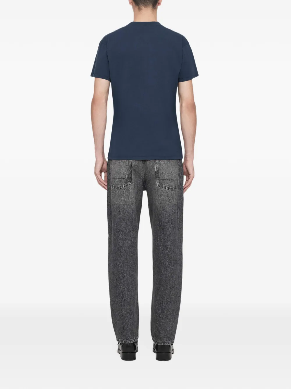 AllSaints Ramskull regular-fit T-shirt met print Blauw