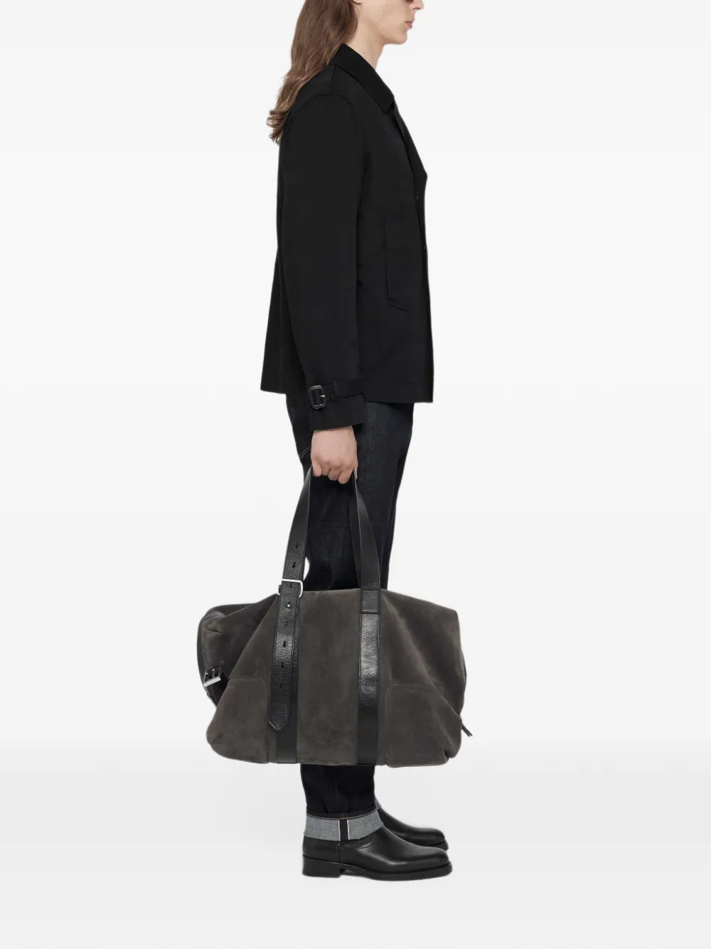 AllSaints Milford katoenen sailorjas Zwart
