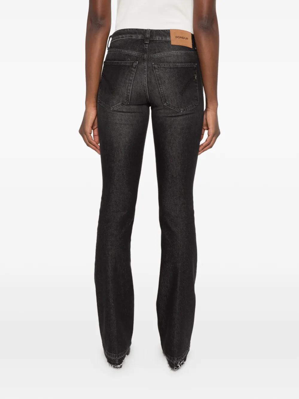 DONDUP New Lola bootcut jeans Zwart