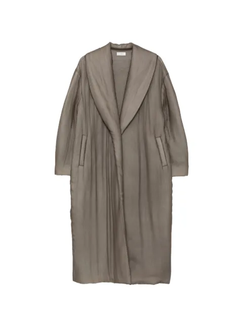 RUOHAN Willow Mergui shawl-collar padded coat