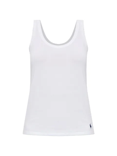 Polo Ralph Lauren embroidered-logo tank top