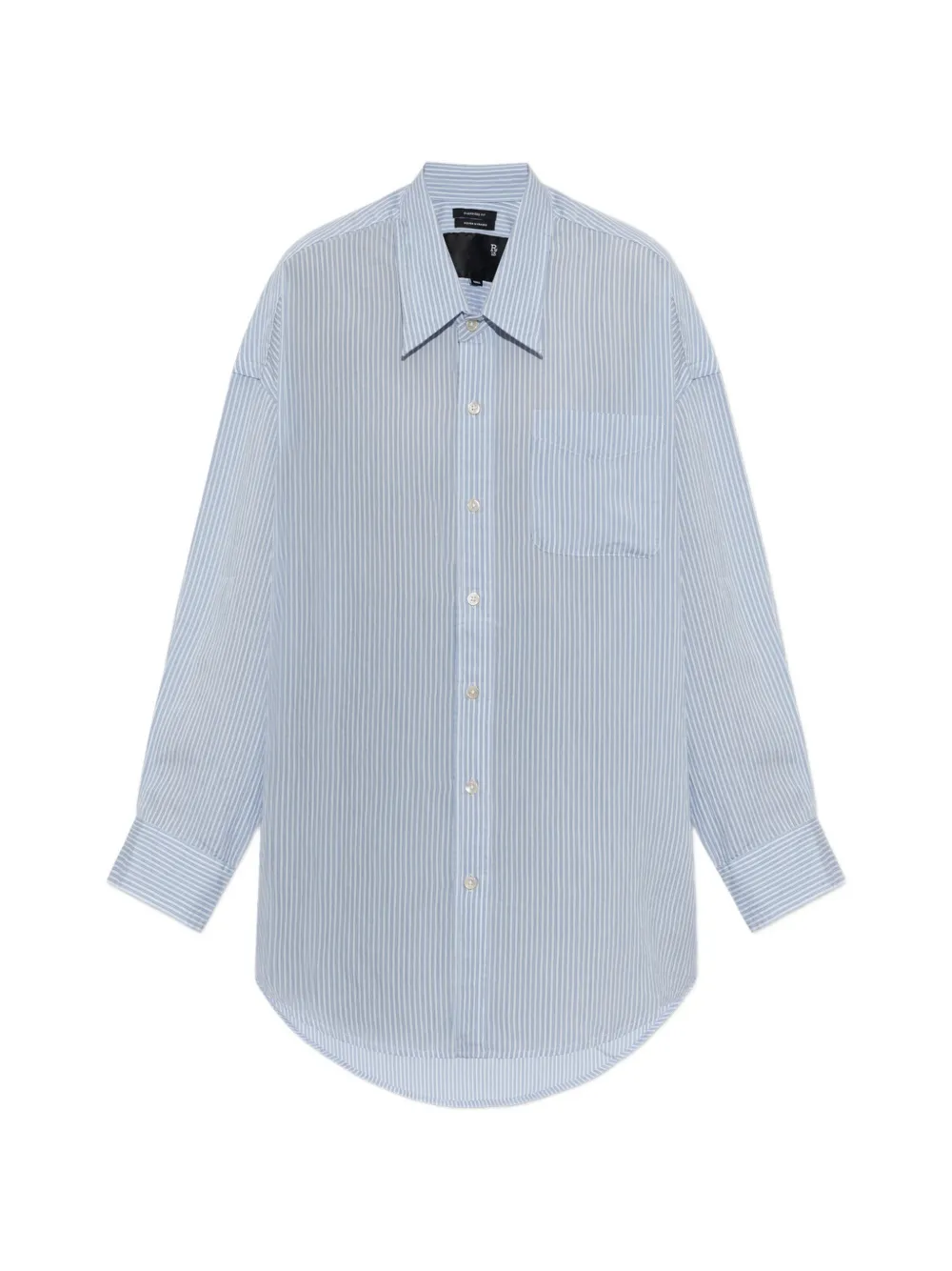 R13 Gestreept blouse Blauw