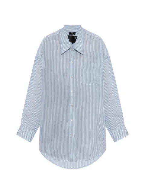 R13 striped oversized shirt