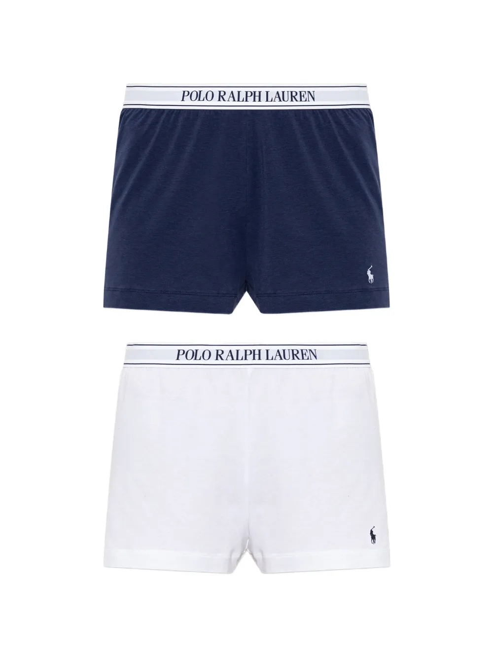 Polo Ralph Lauren logo-embroidered underwear shorts set - Weiß