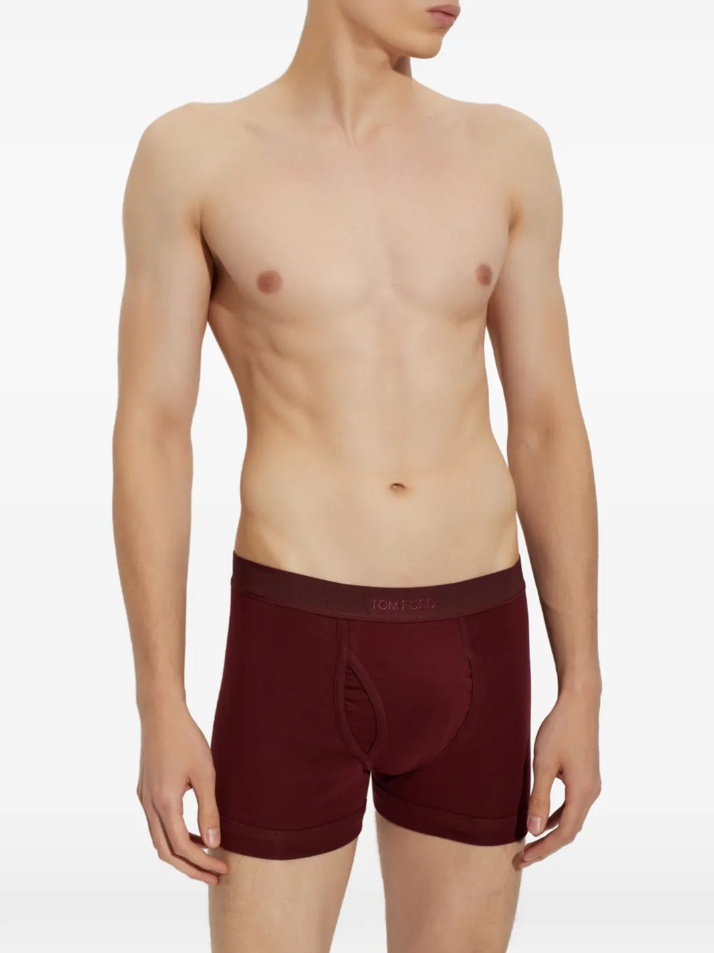 TOM FORD Boxershorts met logoband Rood